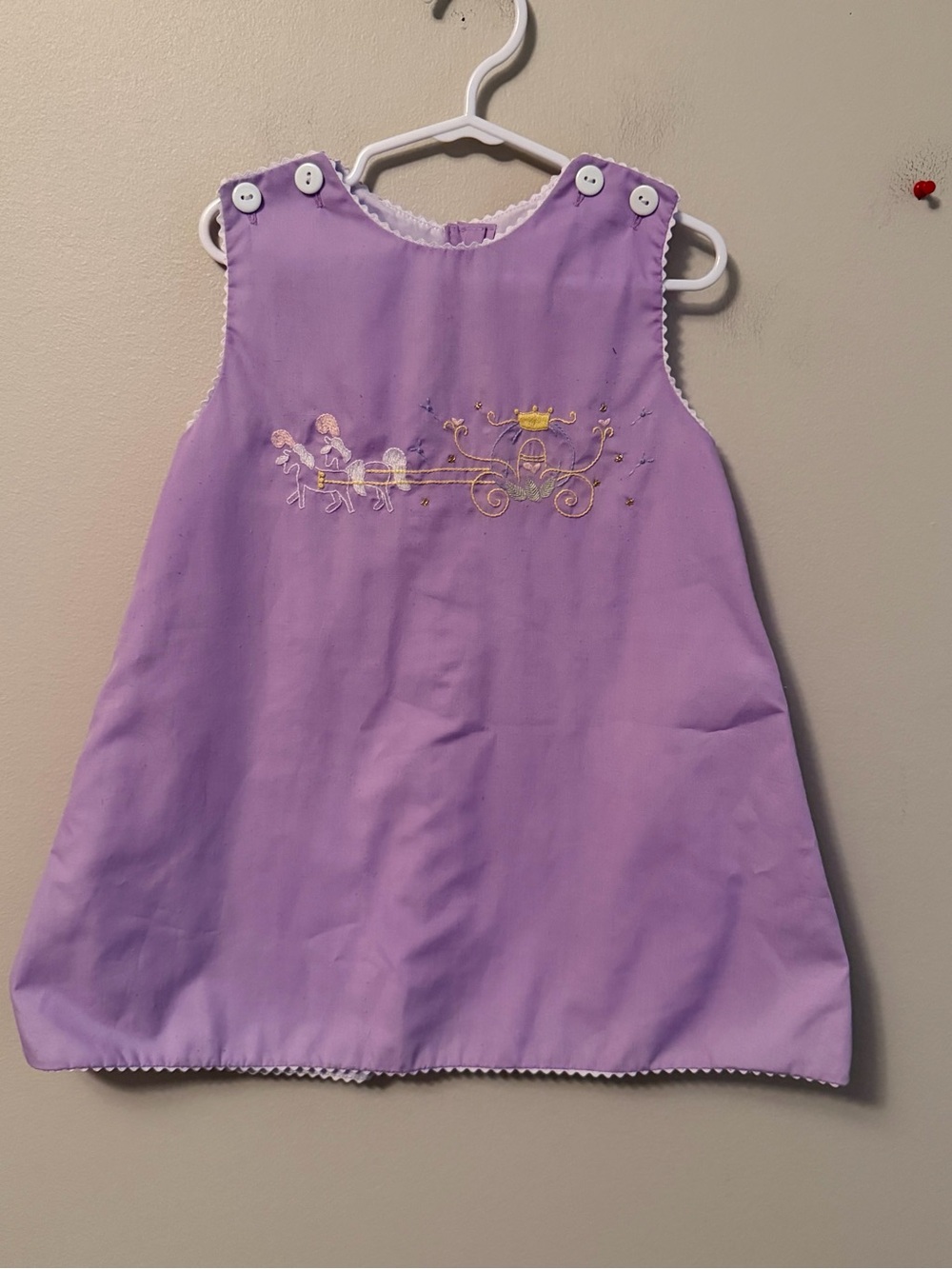 The Proper Peony Purple Princess Carriage Dress